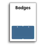 Badges, badges nominatifs et laissez-passer visiteurs