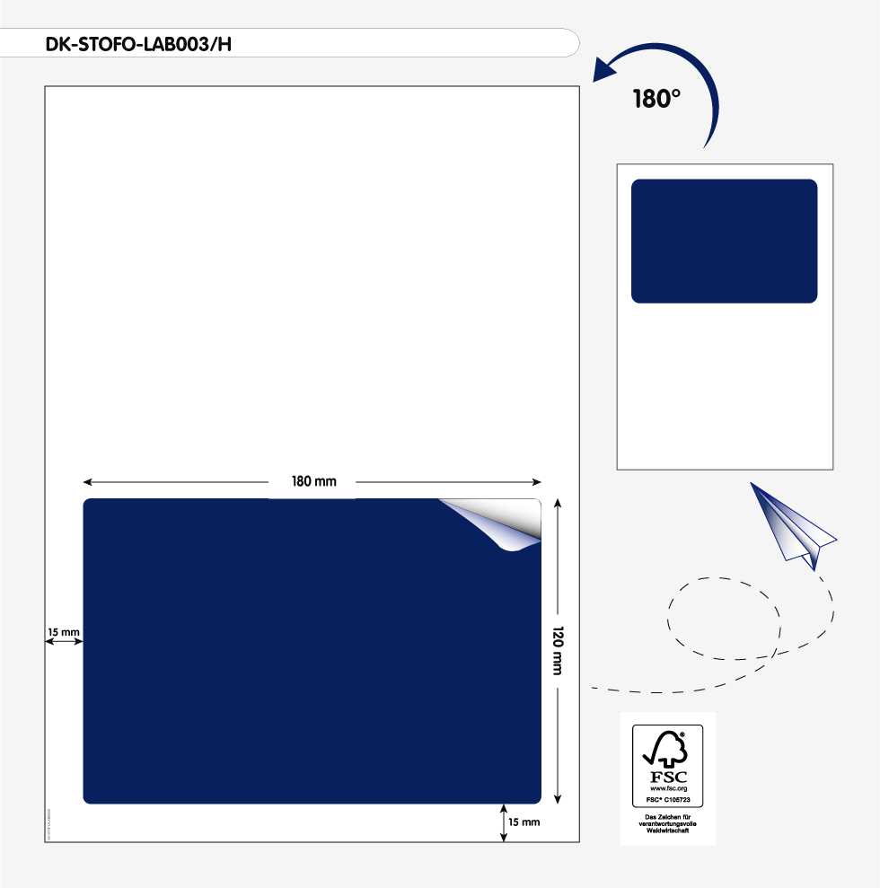 DK-STOFO-LAB003/H Carton