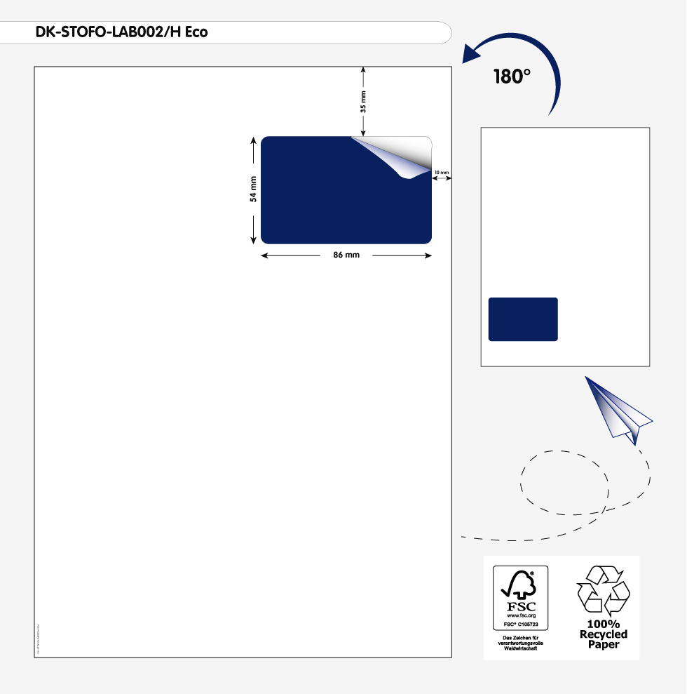 DK-STOFO-LAB002/H Eco Carton