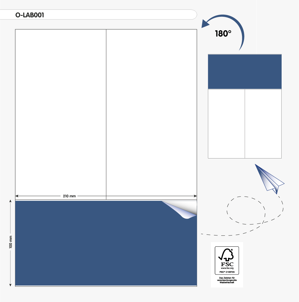 O-LAB001 Carton